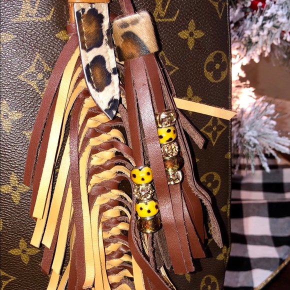 Re purposed Louis Vuitton Petit Bucket Purse - Picture 2 of 8